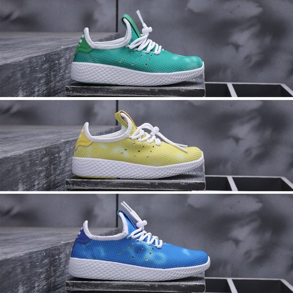 

adidas tennis hu 2018 новый pharrell hu nmd мужчины женщины большой мальчик кроссовки высокого качества pharrell williams human race холи nm, Black