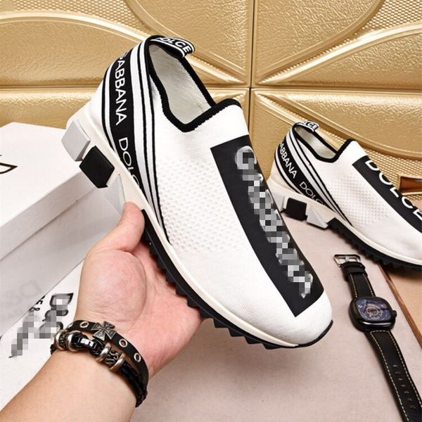 

fashion shoes dolce & gabbana knit sorrento sneaker turquoise mesh sneakers ace casual shoes high quality, Blue;gray