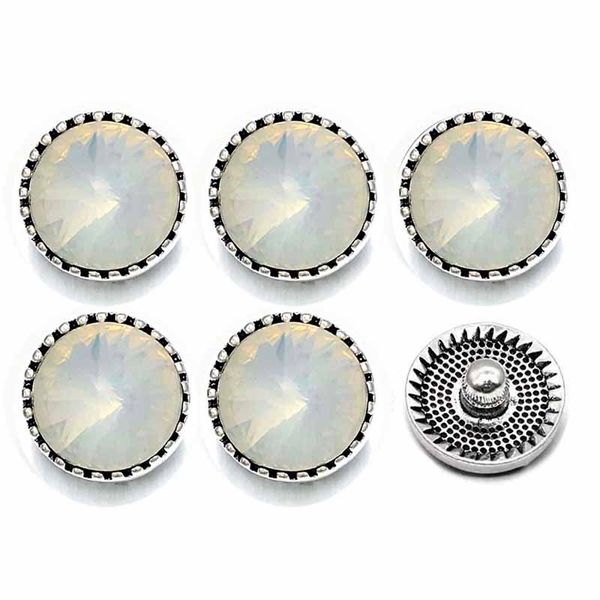 

luwellever 034 crystal 3d 12mm metal snap button for bracelet necklace interchangeable jewelry women accessorie findings