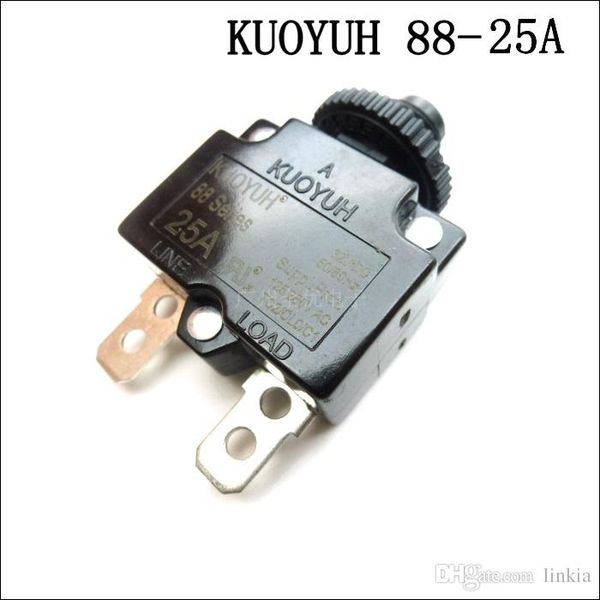 

taiwan kuoyuh overcurrent protector overload switch 88 series 25a