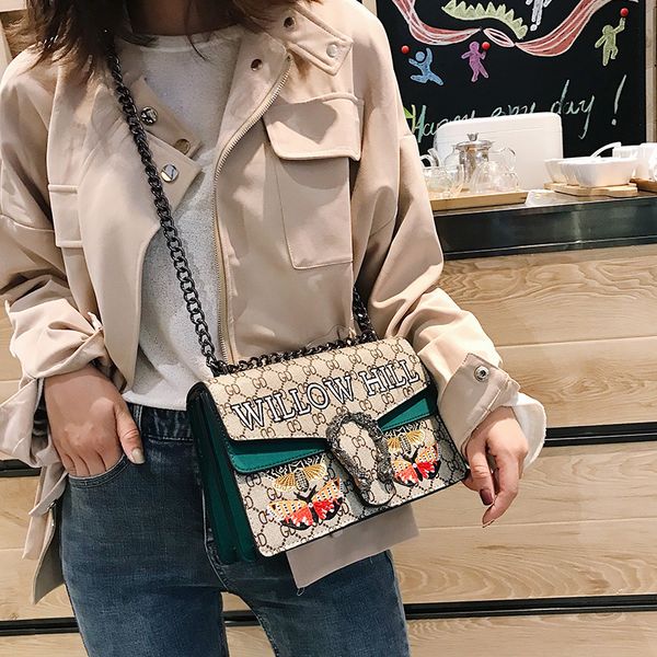 

весна 2020 новые европейские и американские горячие продажи бабочка цепи сумка мода плечо диагональная сумка женская сумка