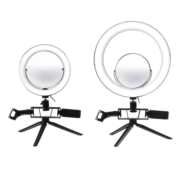 

freya 120 led ring light stand kit dimmable 6500k camera phone pgraphy for youtube selfie makeup live usb plug 360°-swivel