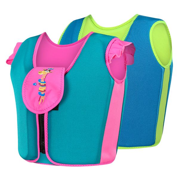 

kids life vest for swimming surfing boating neoprene safety life jacket