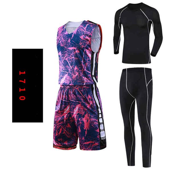 

2020 new custom basketball jersey mens embroidery logos 100% stitched salea1 067, Black;red