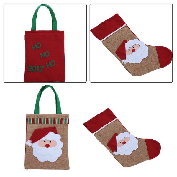 

diy christmas handmade creative bag child puzzle santa claus crafts
