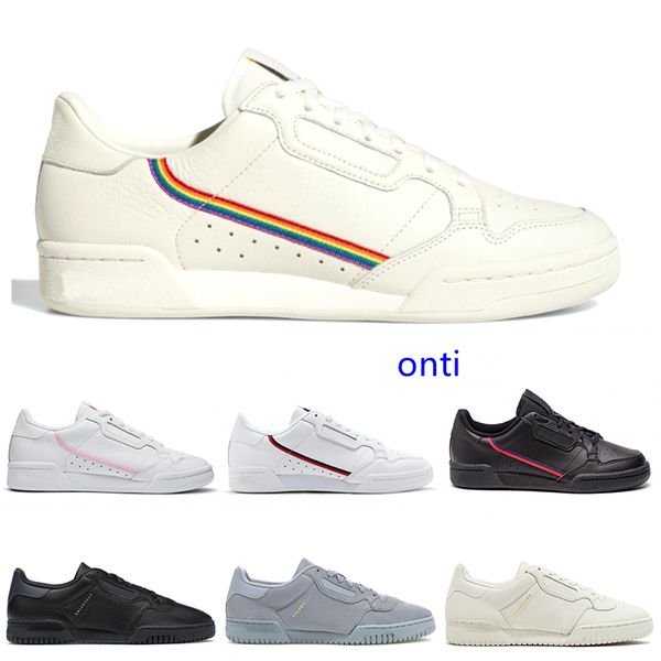 

2020 calabasas powerphase continental 80 casual shoes pride clould white core black rascal grey women mens trainers sports sneakers 36-45