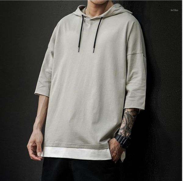 

мода повседневная street style tshirt тинейджеров щитовые плюс размер tshirts лето дизайнер с капюшоном образным вырезом с коротким рукавом, White;black