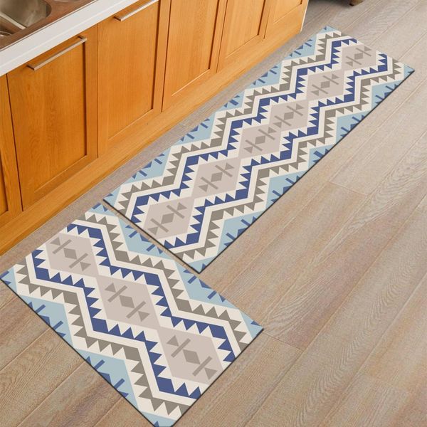Grosshandel Zeegle Geometric Fussmatten Flanellbereich Teppich Fur