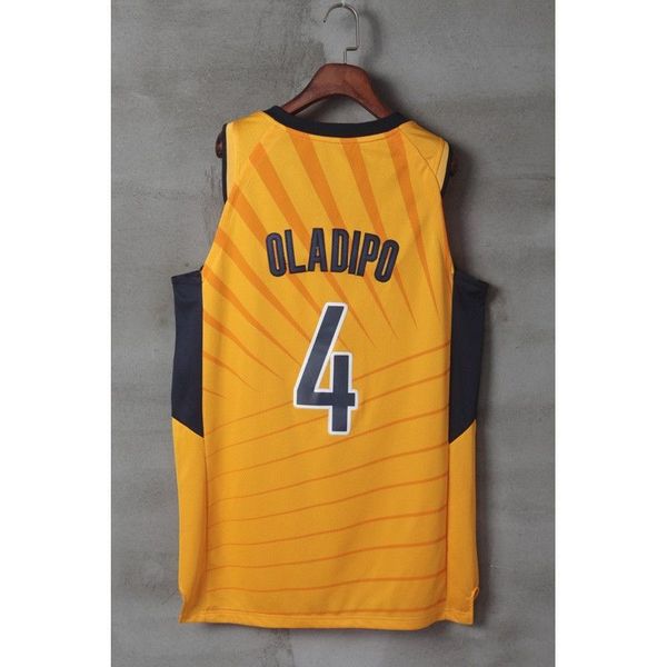 

walker no. 4 victor oladipo fan oladipo fan edition jersey stitched mens basketball jerseys, Gray