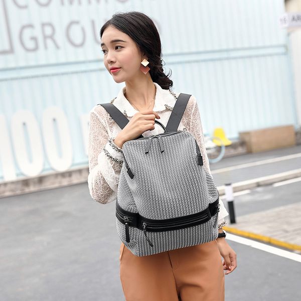 

fashion bag women's nylon backpack casual women large backpacks school bag for teenage girls female lightweight travel rucksack