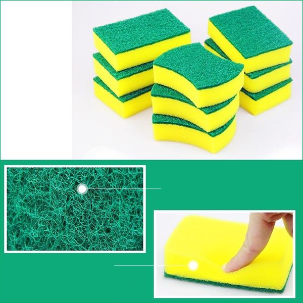 

11*7*3cm high-density sponge wipe one hundred cleaning cloth kitchen dish sponge