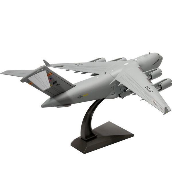 

1/200 scale canada usaf c-17 globemaster iii tactical military transport aircraft diecast metal plane model for kids toy y200428