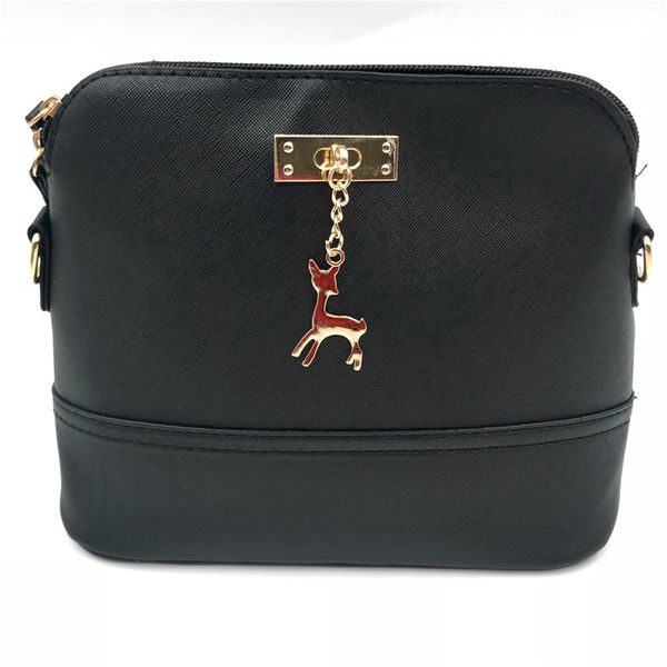 

women's handbags fashion shell bag leather women messenger bags girls for shoulder bags decorative deer branded bag