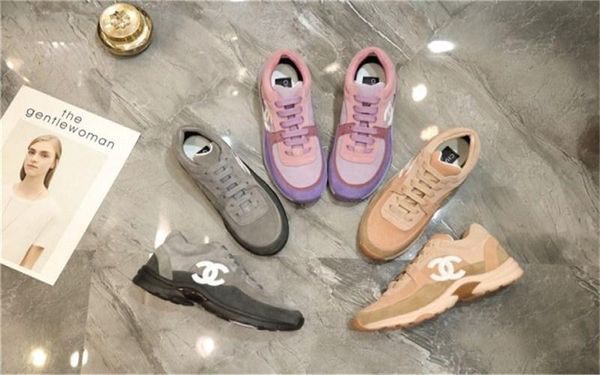 

Women ca ual over ized neaker trail neaker in calf kin iconic leather flat confortable over ized neaker ize 35 42