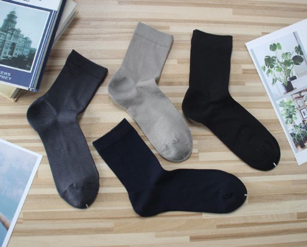 

бренд мужские носки, повседневные, пять цветов, одер доказательство, сплошной цвет, пот доказательство, молодые люди, хлопок, в продаже, инд, Black