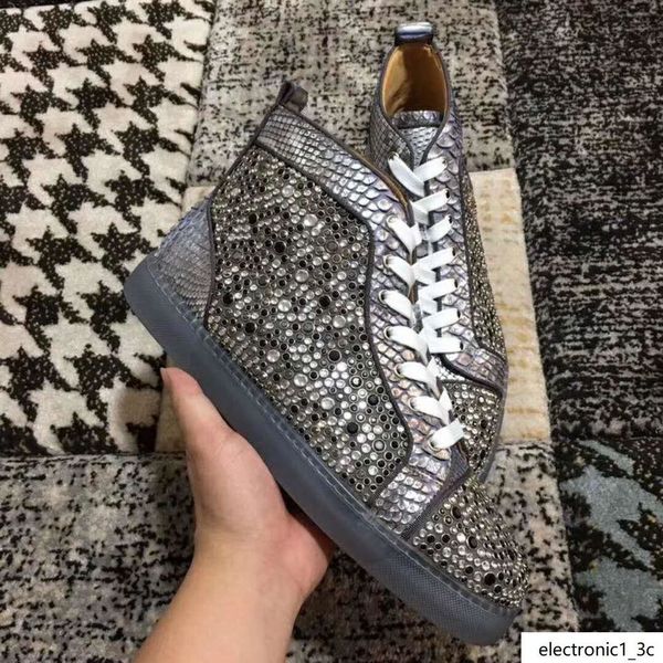 

2 лучшие качества пакет luxury design юниор red bottom кроссовок для мужчин женщины тренеры rhinestone orlato метанию flat high top повседне