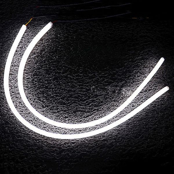 

30cm led white car flexible drl daytime running strip light soft tube lamp
