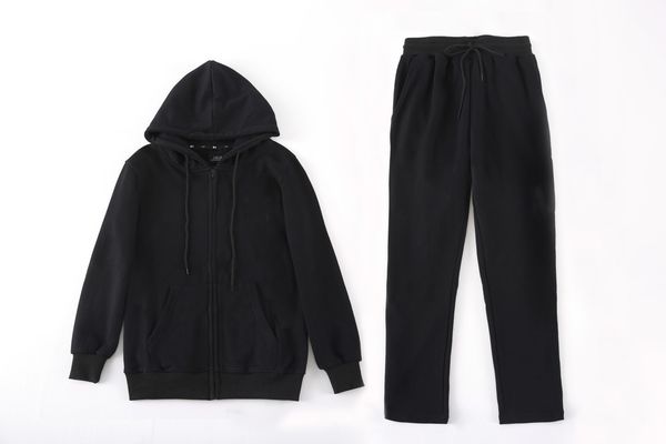 

autumn and winter 2020 new high-end quality original authentic korean version bodysuit pants two piece couple suit blue white s-2xl 3010, Gray
