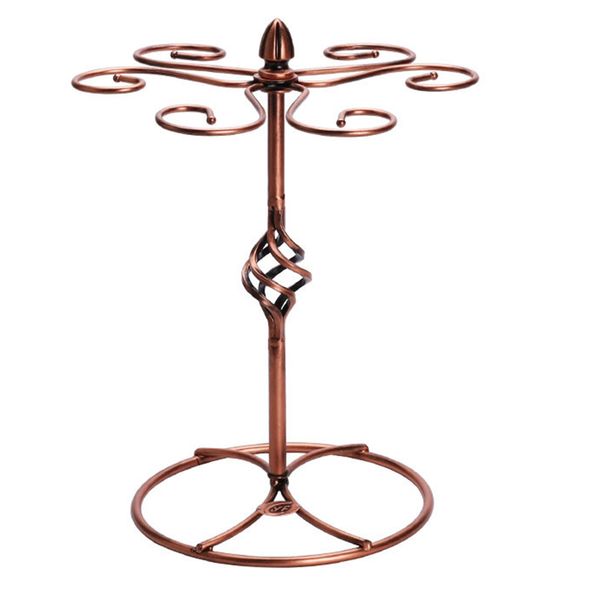 

tablewine racks with 6 hooks metal iron decoration rack stemware storage bar hanging glass elegant holder home hanger multiple uses dryi