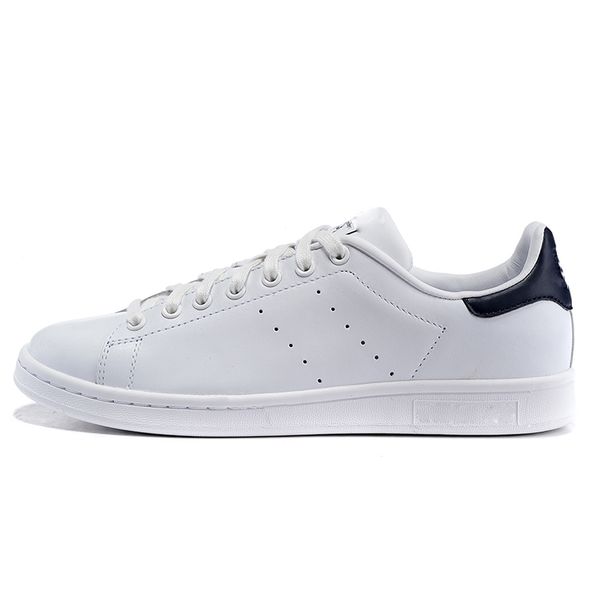 

designer shoes stan skateboard fashion smith brand men classic red white casual shoes womens leather sports superstars luxury sneakers c13, Black
