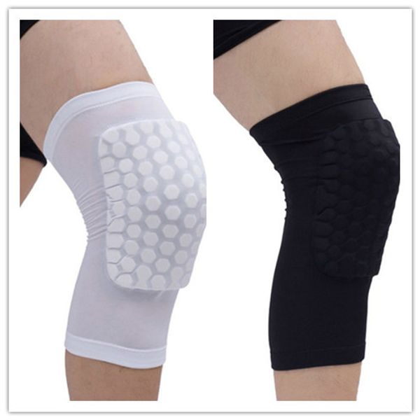 Erwachsene Fußball-Kneepads Kinder Anti-Kollision Basketball Woneycomb Knieschatz für Sport Teenager Skating Running Elbow Pads