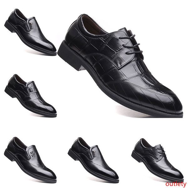 

2020 new fashion 37-44 new men s leather men s shoes overshoes british casual shoes espadrilles #24