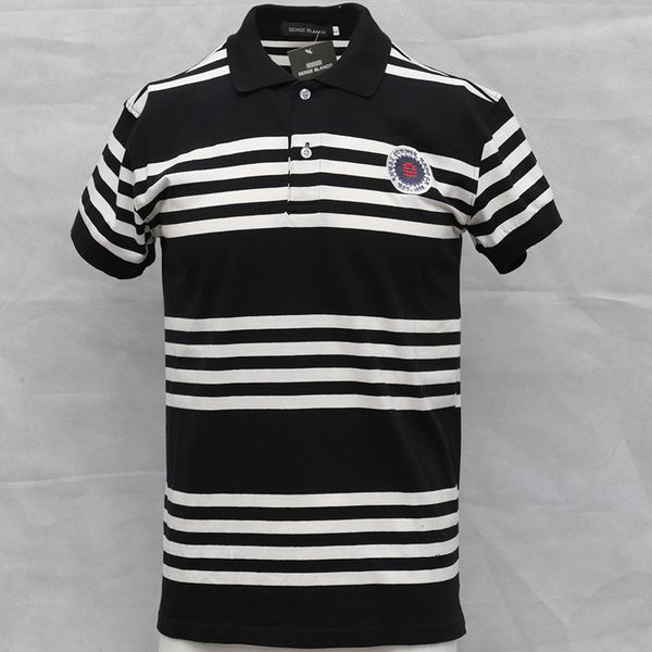 

hombre homme france serge blanco shirt men short sleeve casual camisa embroidered masculine eden park asia size, White;black