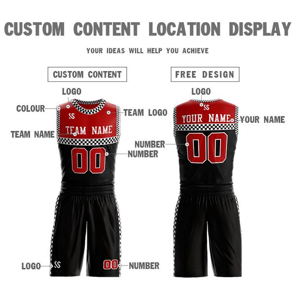 Men Basketball Jersey Sets Sports Clothing Breathable Basketball Jerseys