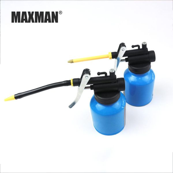 

new transparent high pressure pump oiler lubrication oil metal machine oiler flex gun rust prevention magazine filter function