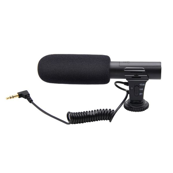 

Профессиональная фотография конденсаторный микрофон внешний ударопрочный 3.5 мм