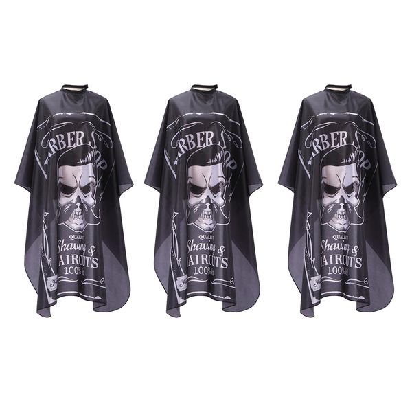 

3pcs hairdressing gown hairdresser salon barber cutting cape for barbershop/home