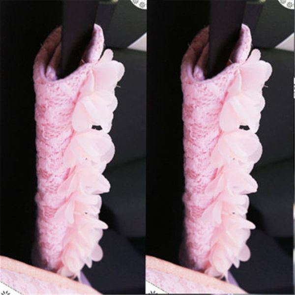 

mix] 20pairs cute lace car seat belt cover shoulder pads four seasons universal auto interior decoration accessories