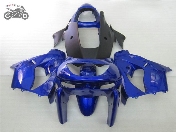 Alta qualidade kits carenagem chineses para KAWASAKI 1998 1999 Ninja ZX9R azul escuro motocicleta carenagens chineses carroçaria 98 99 ZX9R ZX 9R