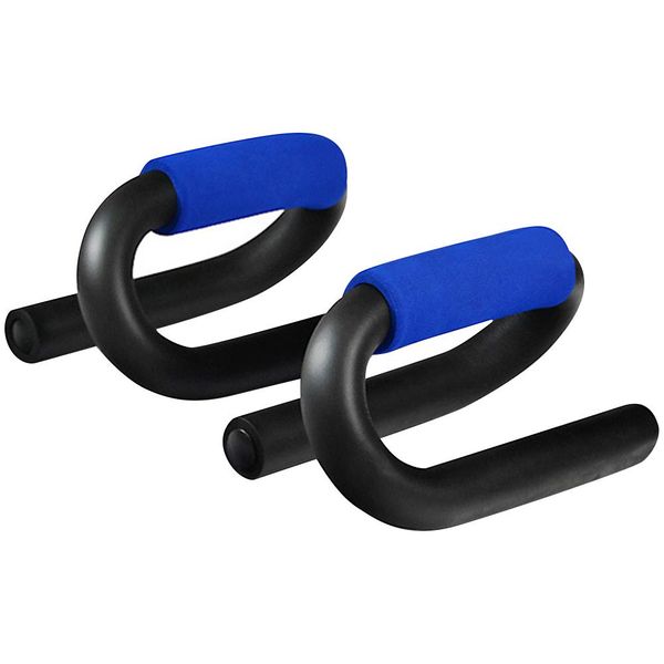 

2 цвет s-образный push-up кронштейн с non-slip пены ручка грудные мышцы обучение фитнес оборудование