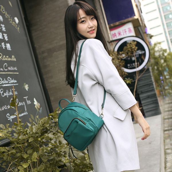 

2020 fashion multicolor new lady backpack simple korean cute mini travel backpack student school bag