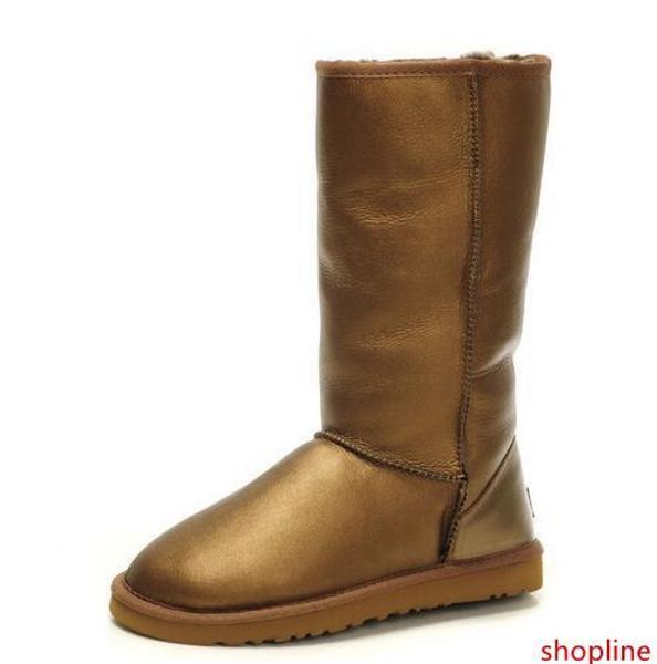 

australian boots women snow boots waterproof leather winter warm outdoor long boots winter shoes brand ivg size us4-14