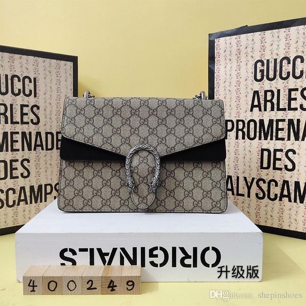 

fashion luxury bacchus chain shoulder bag small square package2020 new european and american embroidery snake small slung female bag