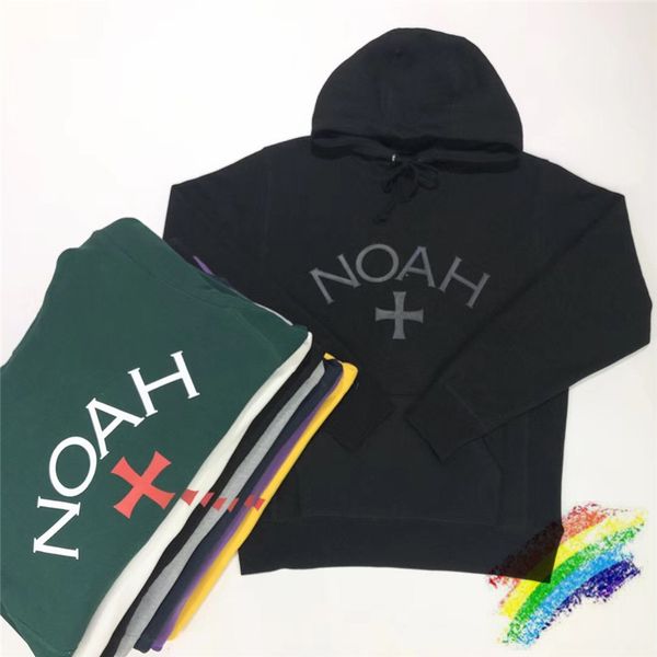 

style noah hoodie men womenhooded fashion sweatshirts noah pullover, Black