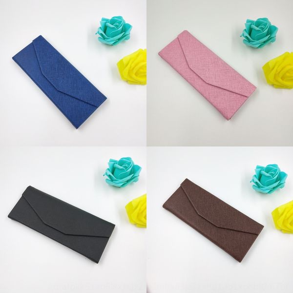 

triangular folding handmade box sun myopia frame case sun glasses case glasses box