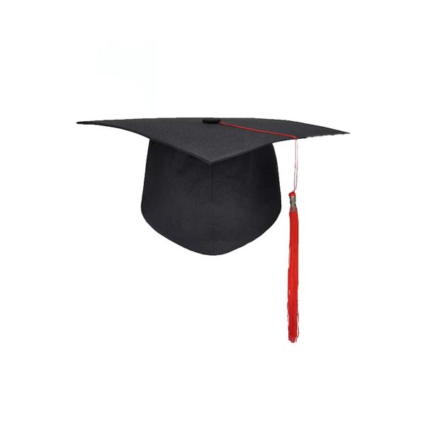 

school graduation party tassels cap mortarboard university bachelors master doctor academic hat 23.4x23.4cm/ 9.21x9.21