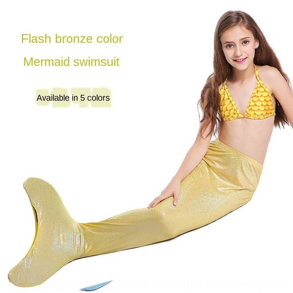 

6 to 14 years old children mermaid gilded 6 to 14 years old children mermaid gilded swimsuit swimsuit, White;black