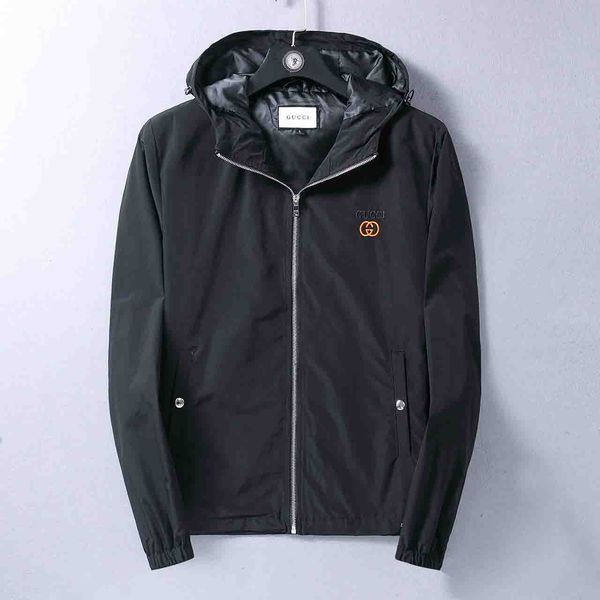 

gc mens luxury fashion jacket counter wild business limit size jacket new mprint high splice jacket classic trend washed loose jackets, Black;brown