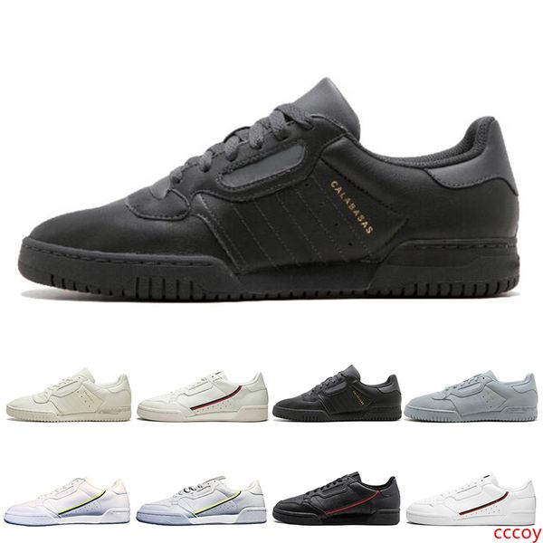 

2019 калабасас powerphase серый continental 80 мужчин повседневная обувь kanye west aero синий основной черный og белый скейтборд спортивные