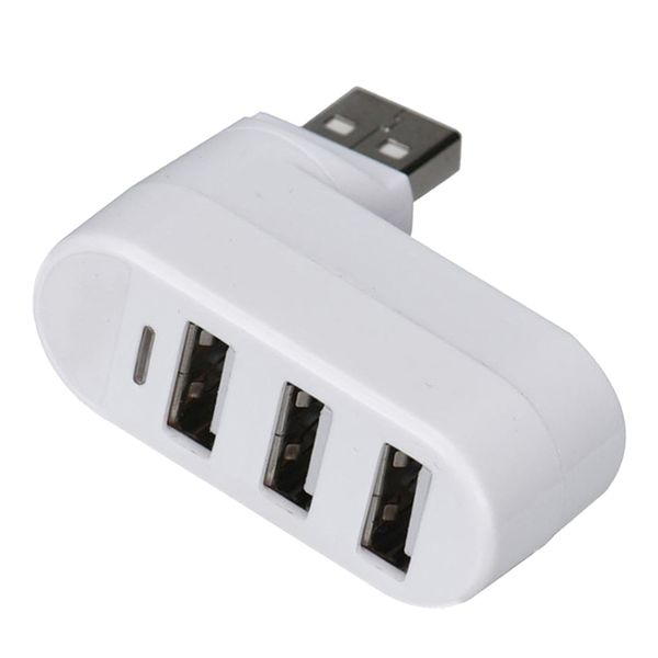 

180 degree rotate usb 2.0 hub mini 3 ports