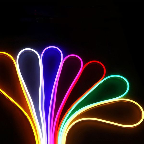 

dc 12v flexible led strip neon tape smd 2835 soft rope bar light smd 2835 silicon rubber tube waterproof