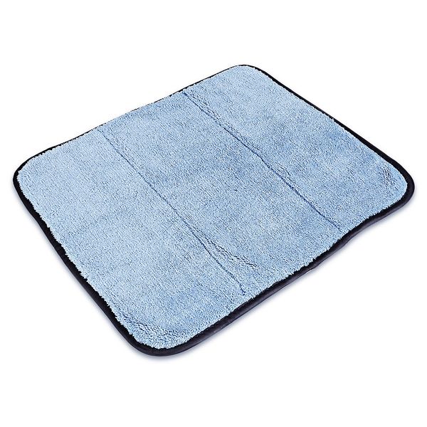 

1pc car cleaning cloth 800gsm 45x38cm microfiber super thick plush detailing wax polishing towel car care wash