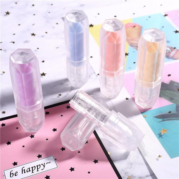 

new clear слейте lip gloss tubes пустые косметические контейнеры помада баночки бальзама tube cap контейнер maquiagem путешествия макияж 50ш