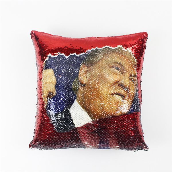 Mermaid Sequin Trump Pillowcase Diy Reversible Pillow Case Magical