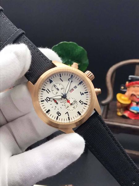 

Luxury Brand Swiss Watch Pilot series limited edition Automatic Men Wristwatch Men Mechanical steel Watches relogio Double time wristwatches