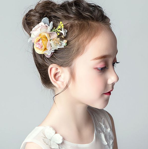 Beauty Flower Flowers Girls Head Pieces Flower Girls Head Pieces